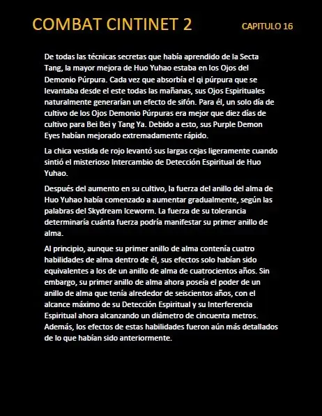 combat continent 2 (novela) - Capítulo 16 - Página 17 - LectorTMOo