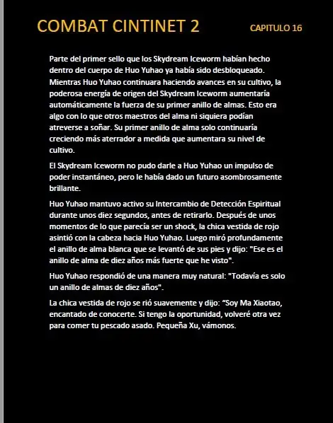combat continent 2 (novela) - Capítulo 16 - Página 18 - LectorTMOo
