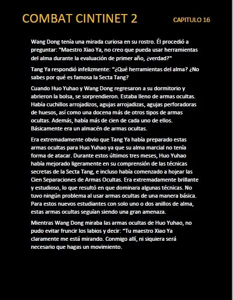 combat continent 2 (novela) - Capítulo 16 - Página 22 - LectorTMOo