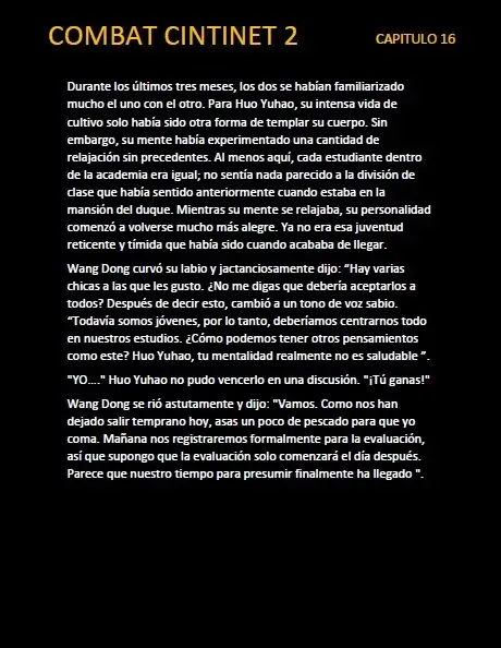 combat continent 2 (novela) - Capítulo 16 - Página 29 - LectorTMOo