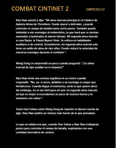 combat continent 2 (novela) - Capítulo 17 - Página 4 - LectorTMOo