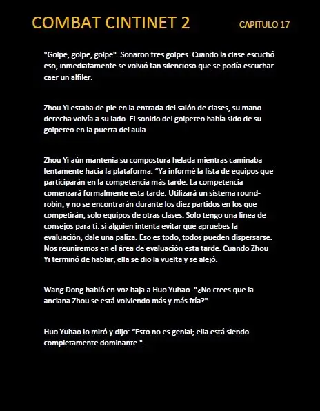 combat continent 2 (novela) - Capítulo 17 - Página 5 - LectorTMOo