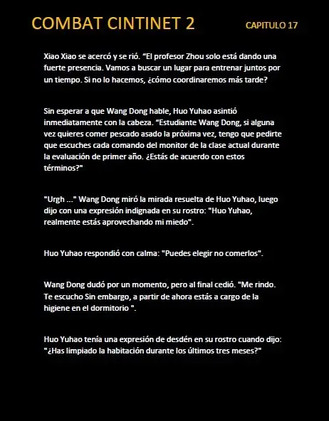 combat continent 2 (novela) - Capítulo 17 - Página 6 - LectorTMOo