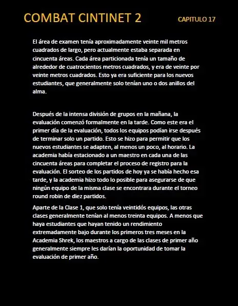 combat continent 2 (novela) - Capítulo 17 - Página 16 - LectorTMOo