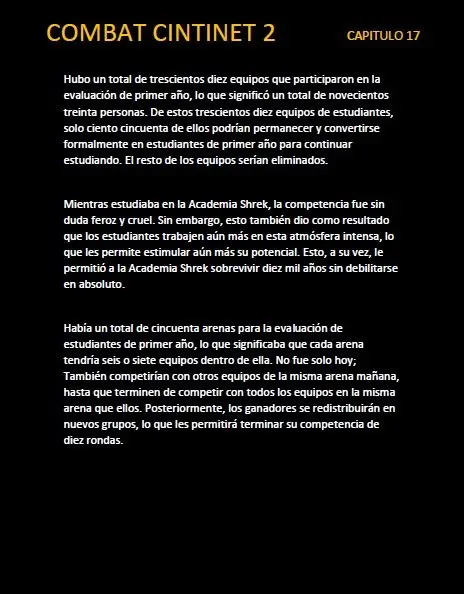 combat continent 2 (novela) - Capítulo 17 - Página 17 - LectorTMOo