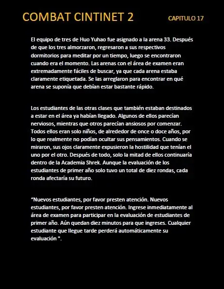 combat continent 2 (novela) - Capítulo 17 - Página 18 - LectorTMOo
