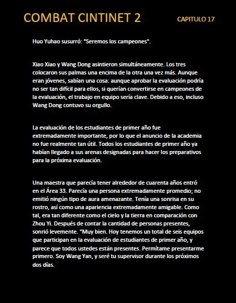 combat continent 2 (novela) - Capítulo 17 - Página 20 - LectorTMOo