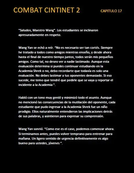 combat continent 2 (novela) - Capítulo 17 - Página 21 - LectorTMOo