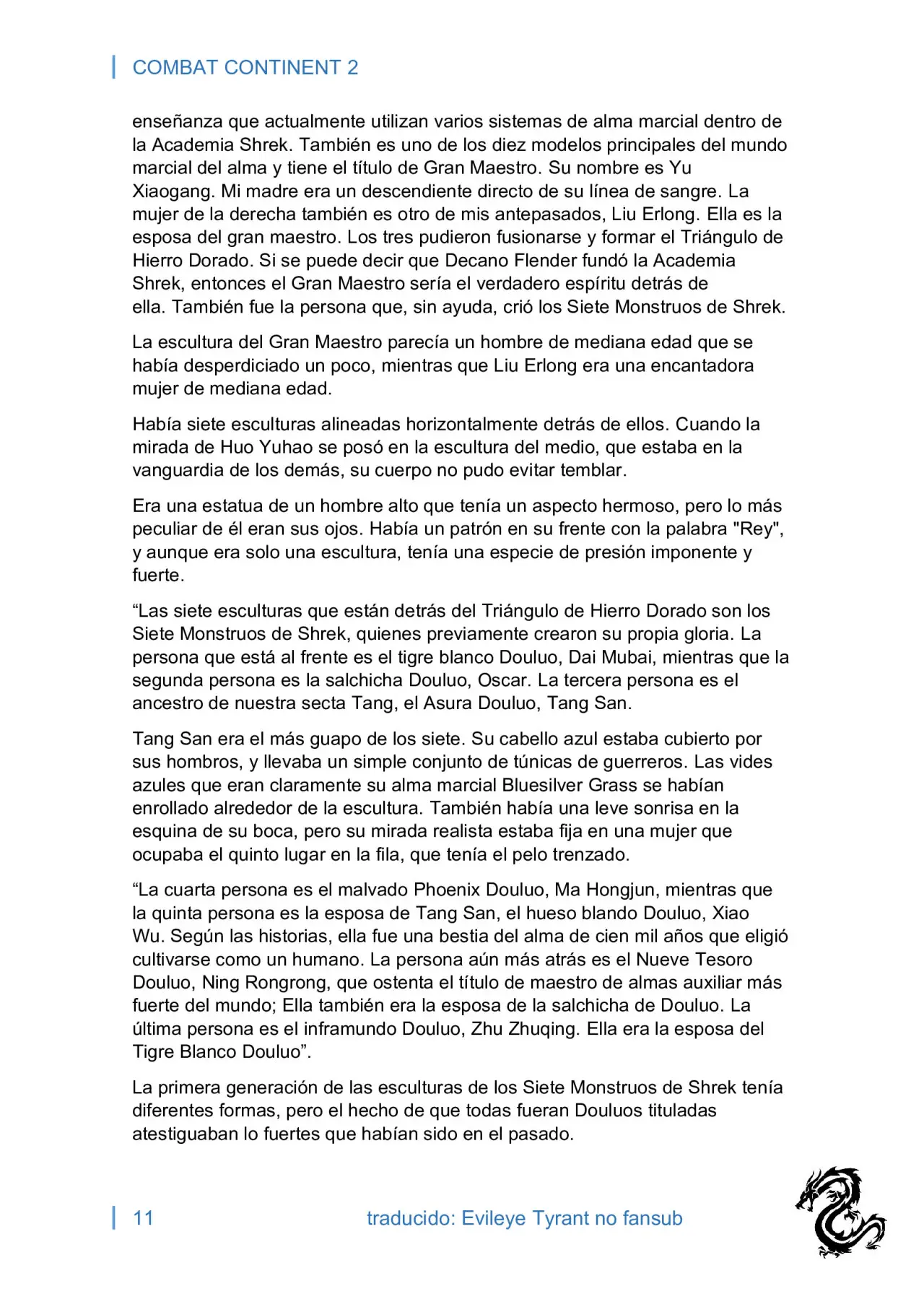 combat continent 2 (novela) - Capítulo 6 - Página 11 - LectorTMOo