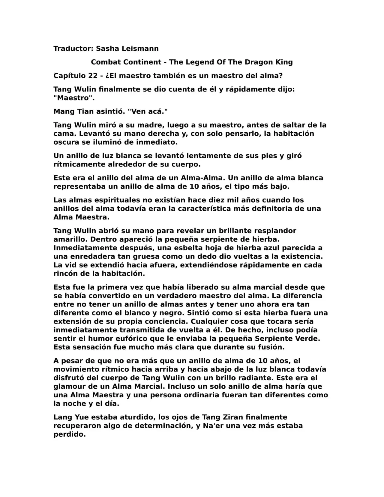 Combat Continent 3 Legend of the Dragón King (2014) - Capítulo 22 - Página 1 - LectorTMOo
