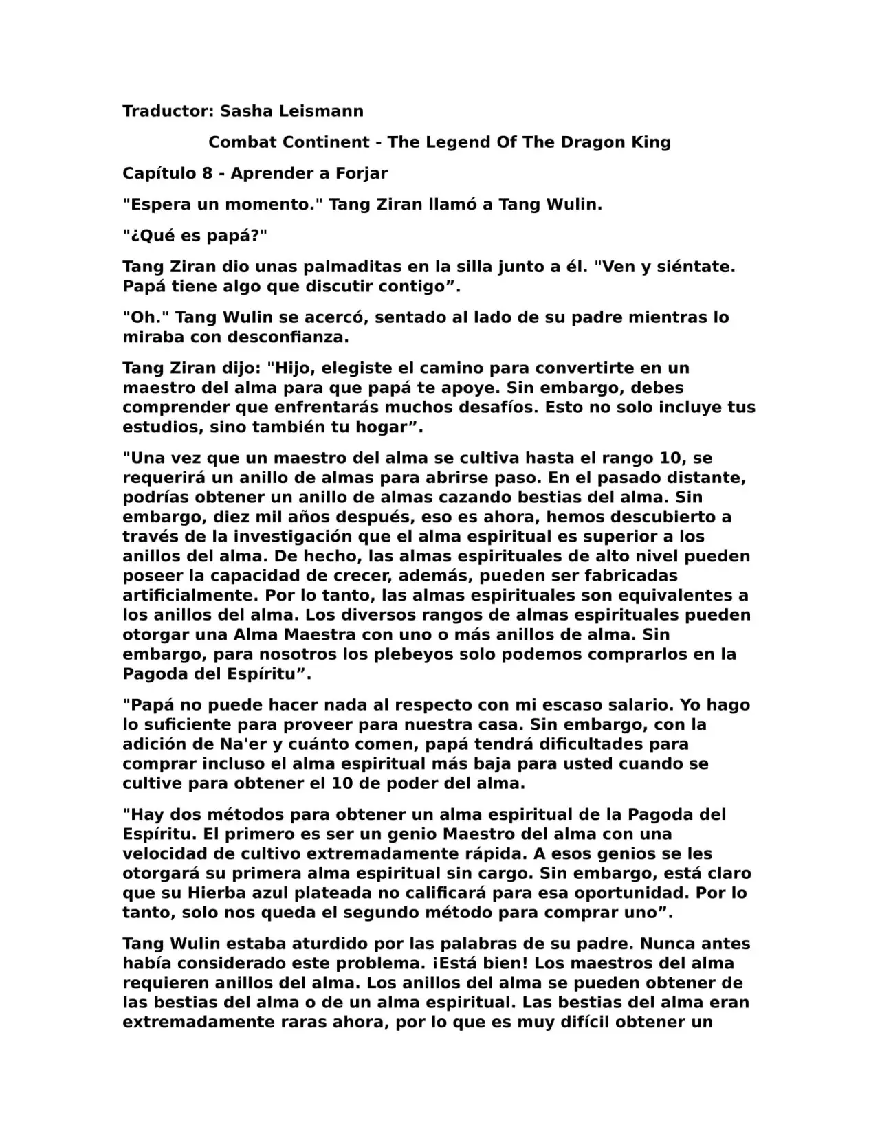 Combat Continent 3 Legend of the Dragón King (2014) - Capítulo 8 - Página 1 - LectorTMOo