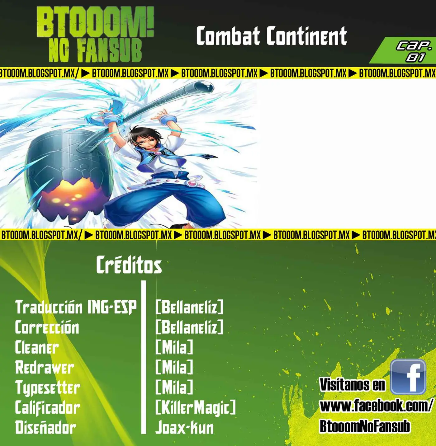 Combat Continent (2011) - Capítulo 1 - Página 1 - LectorTMOo