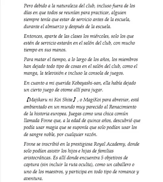 Comentario en vivo de Endo y Kobayashi sobre la villana (novela) - Capítulo 3 - Página 3 - LectorTMOo