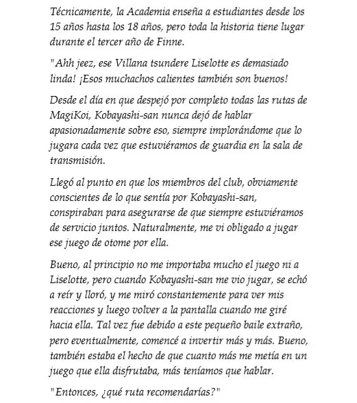 Comentario en vivo de Endo y Kobayashi sobre la villana (novela) - Capítulo 3 - Página 4 - LectorTMOo
