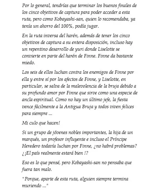 Comentario en vivo de Endo y Kobayashi sobre la villana (novela) - Capítulo 3 - Página 6 - LectorTMOo
