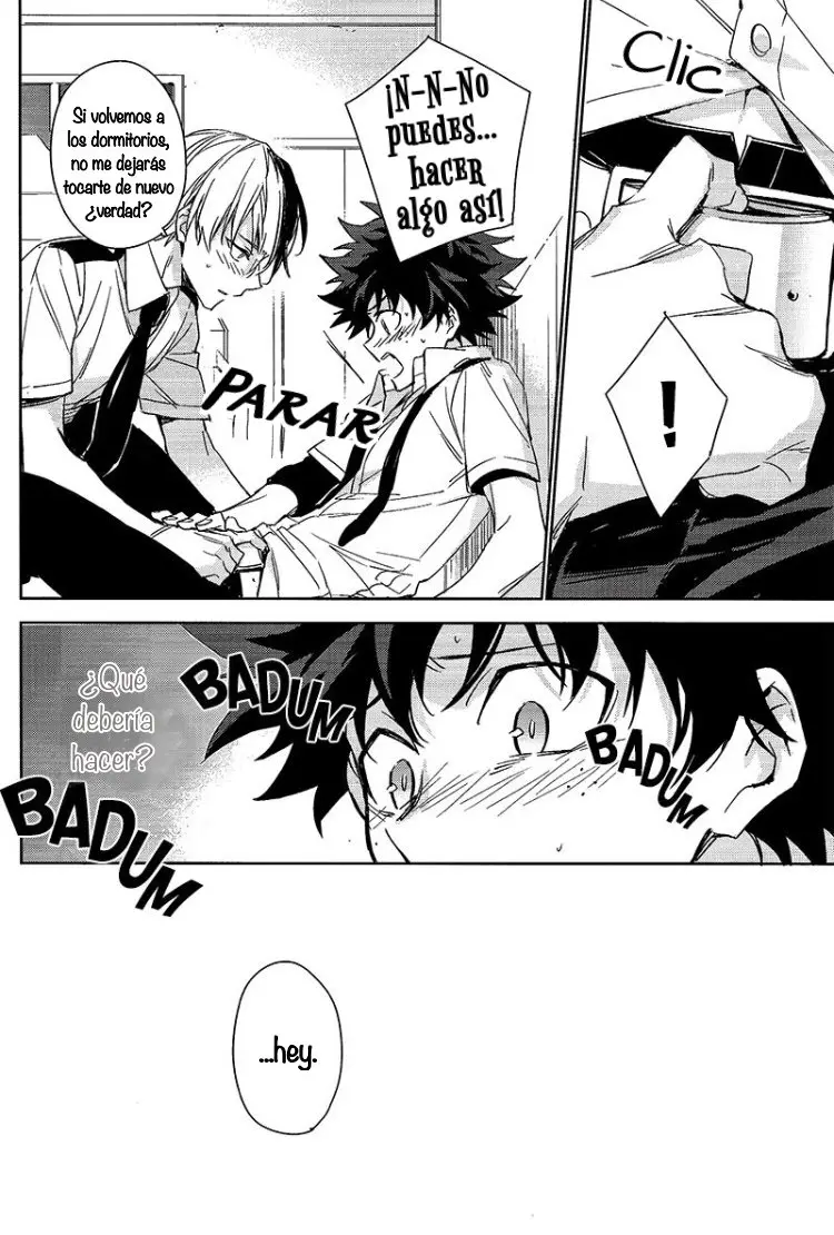 Cómplices (Shoto Todoroki x Izuku Midoriya) - Capítulo 1 - Página 18 - LectorTMOo
