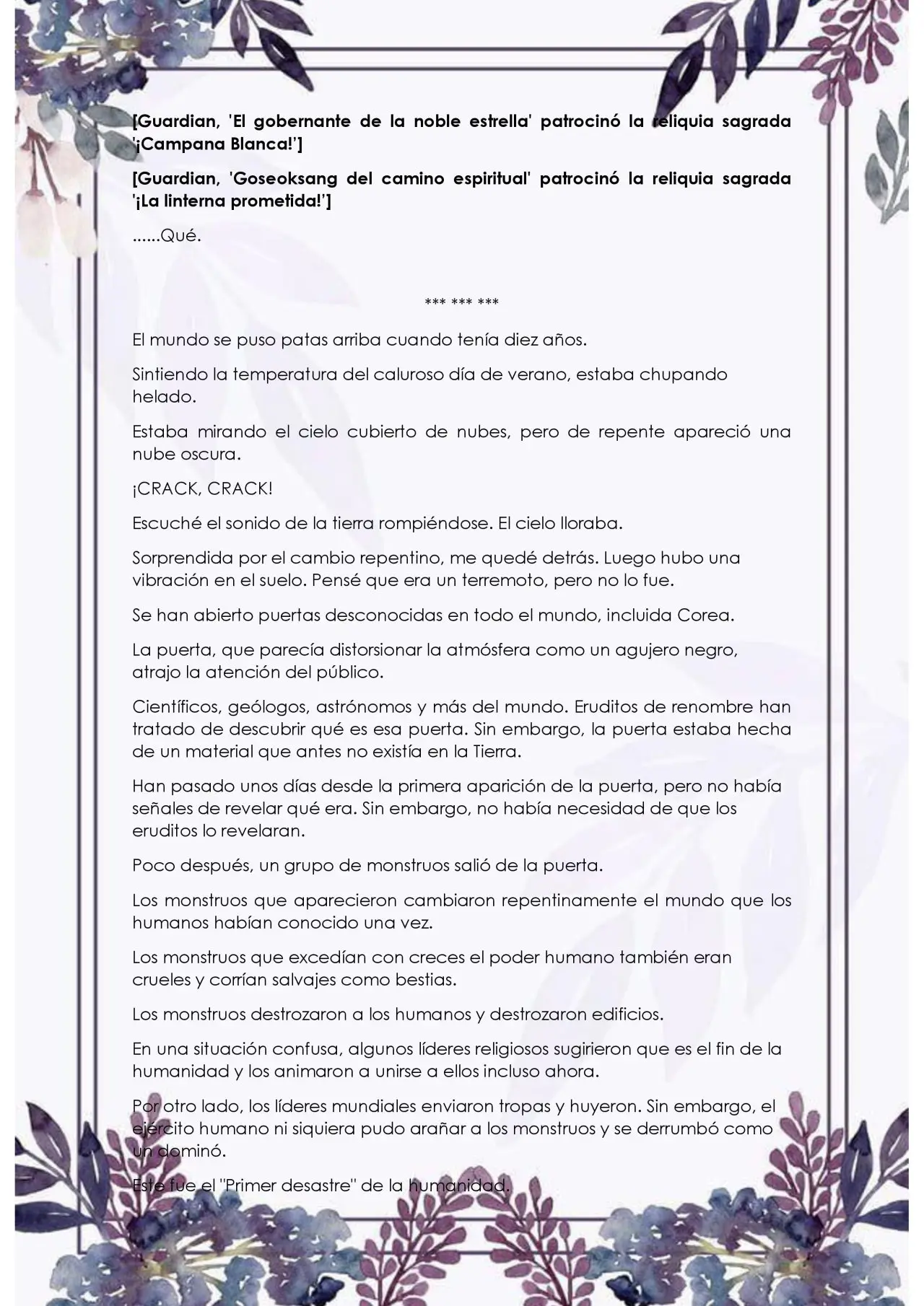 Con los guardianes me veo obligada a caminar por el sendero de las flores (2020) - Capítulo 1 - Página 3 - LectorTMOo