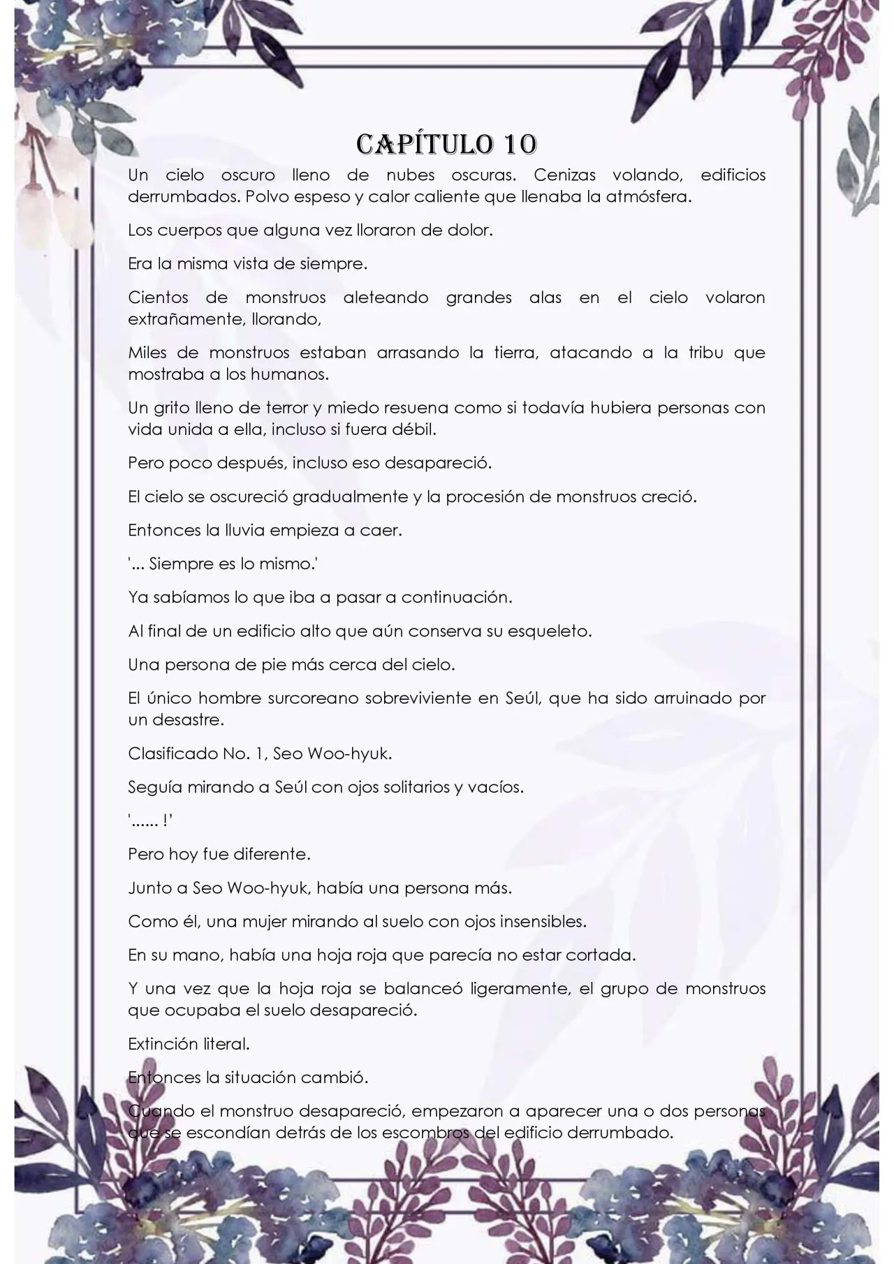 Con los guardianes me veo obligada a caminar por el sendero de las flores (2020) - Capítulo 10 - Página 1 - LectorTMOo