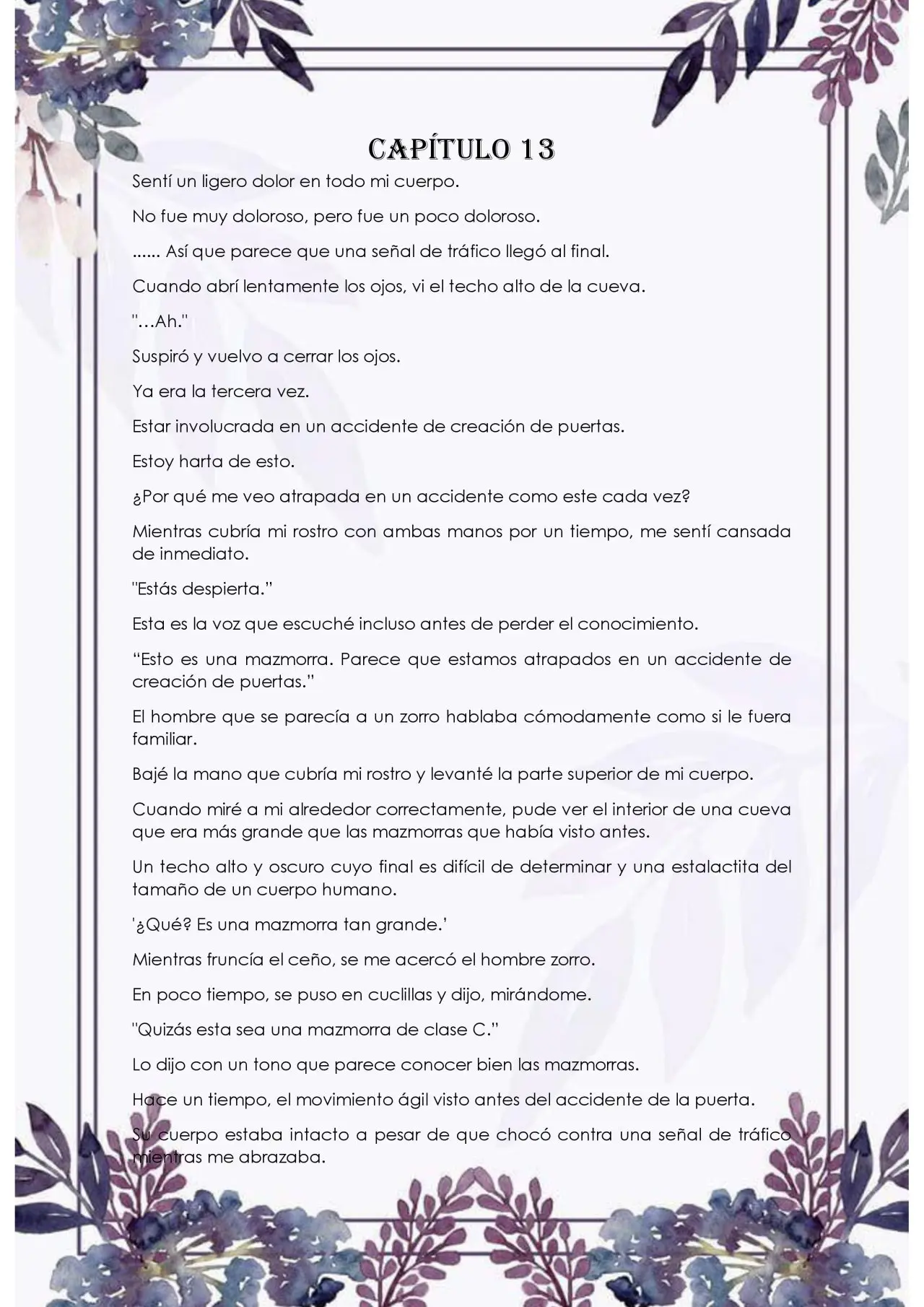 Con los guardianes me veo obligada a caminar por el sendero de las flores (2020) - Capítulo 13 - Página 1 - LectorTMOo