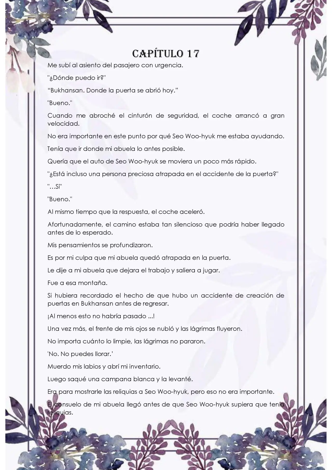 Con los guardianes me veo obligada a caminar por el sendero de las flores (2020) - Capítulo 17 - Página 1 - LectorTMOo