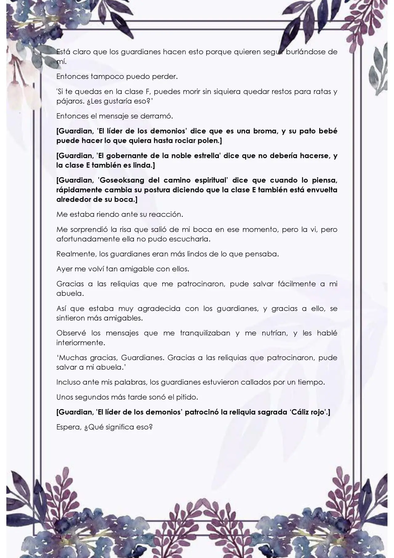 Con los guardianes me veo obligada a caminar por el sendero de las flores (2020) - Capítulo 19 - Página 6 - LectorTMOo