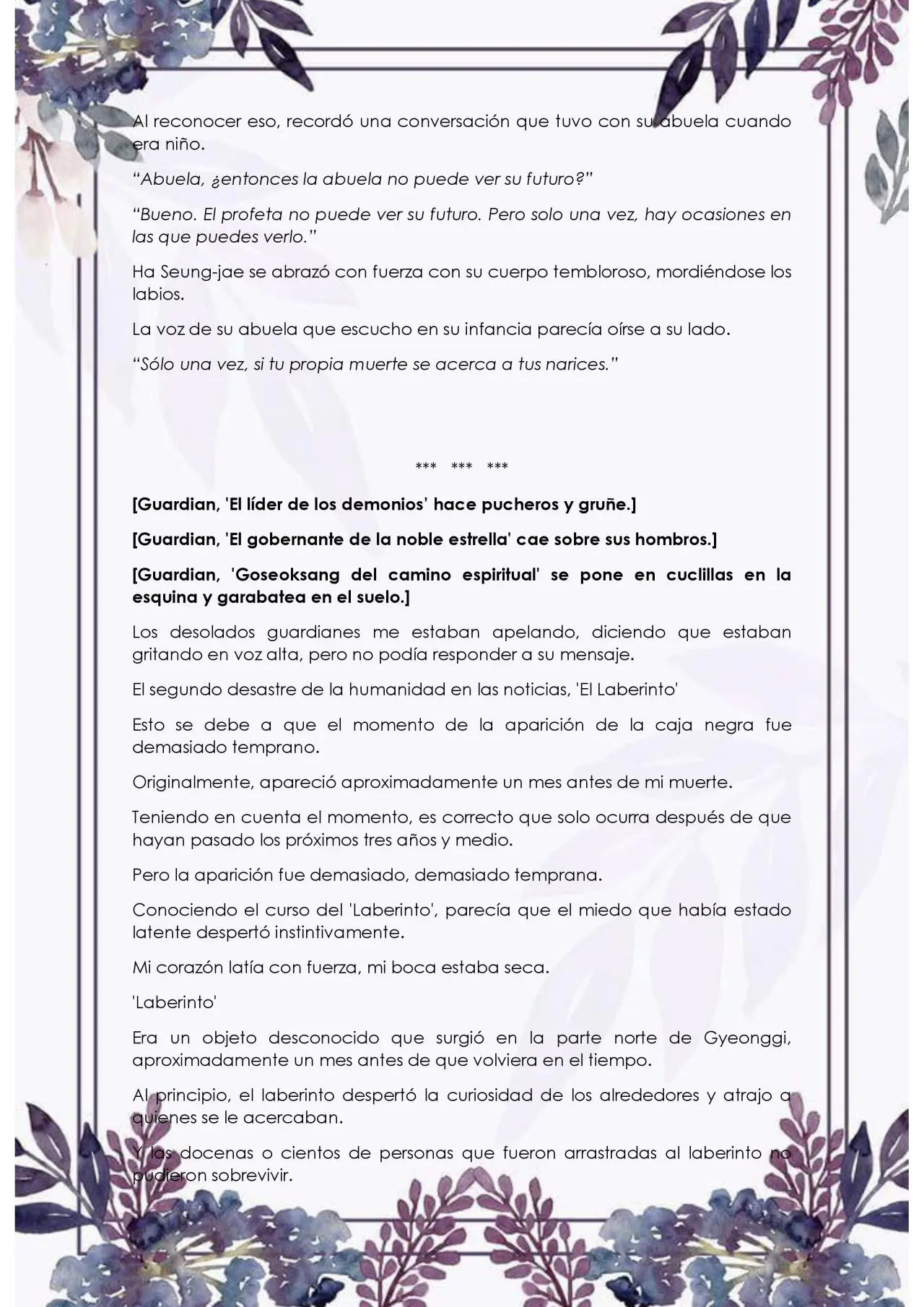 Con los guardianes me veo obligada a caminar por el sendero de las flores (2020) - Capítulo 20 - Página 5 - LectorTMOo