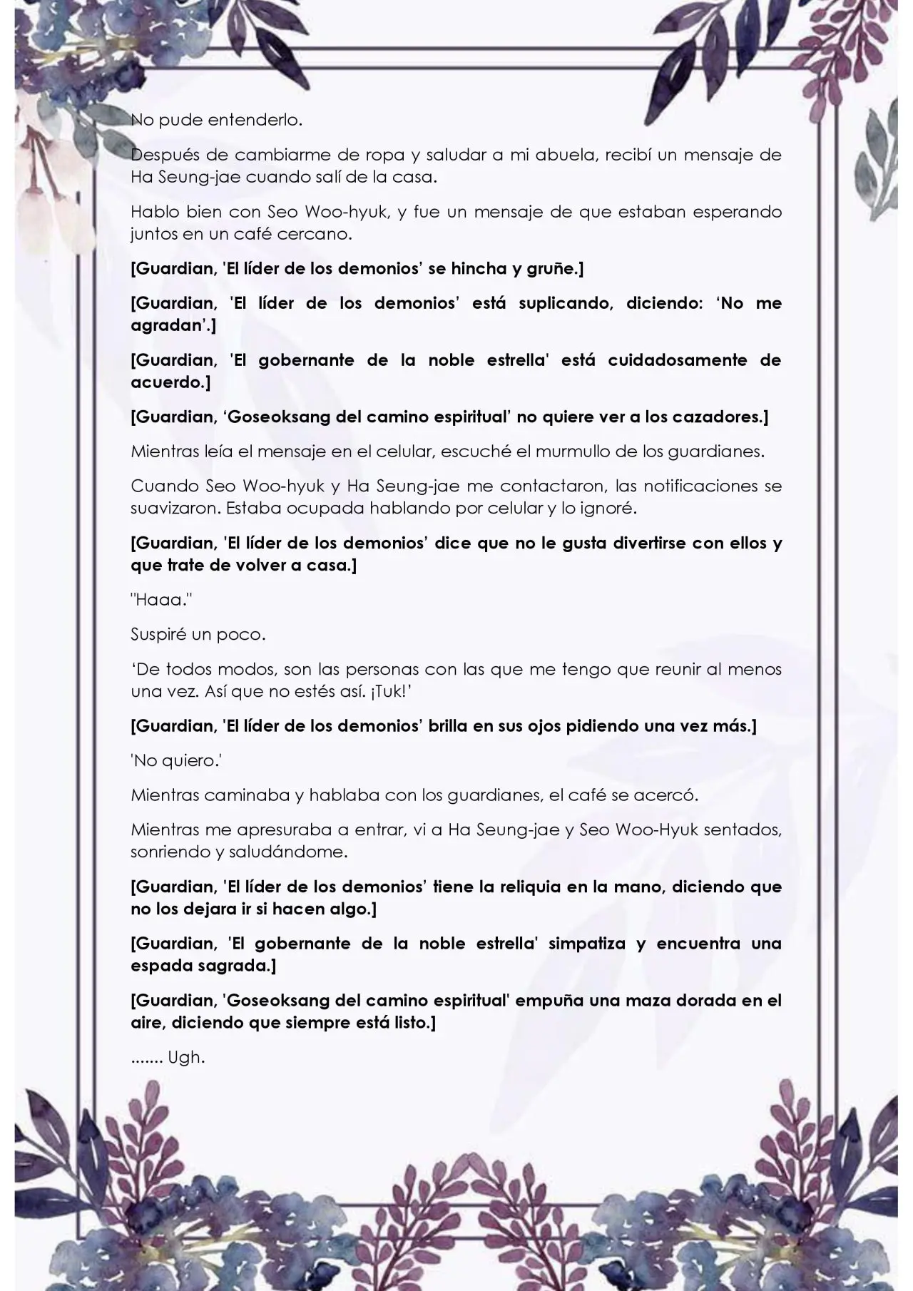 Con los guardianes me veo obligada a caminar por el sendero de las flores (2020) - Capítulo 21 - Página 6 - LectorTMOo