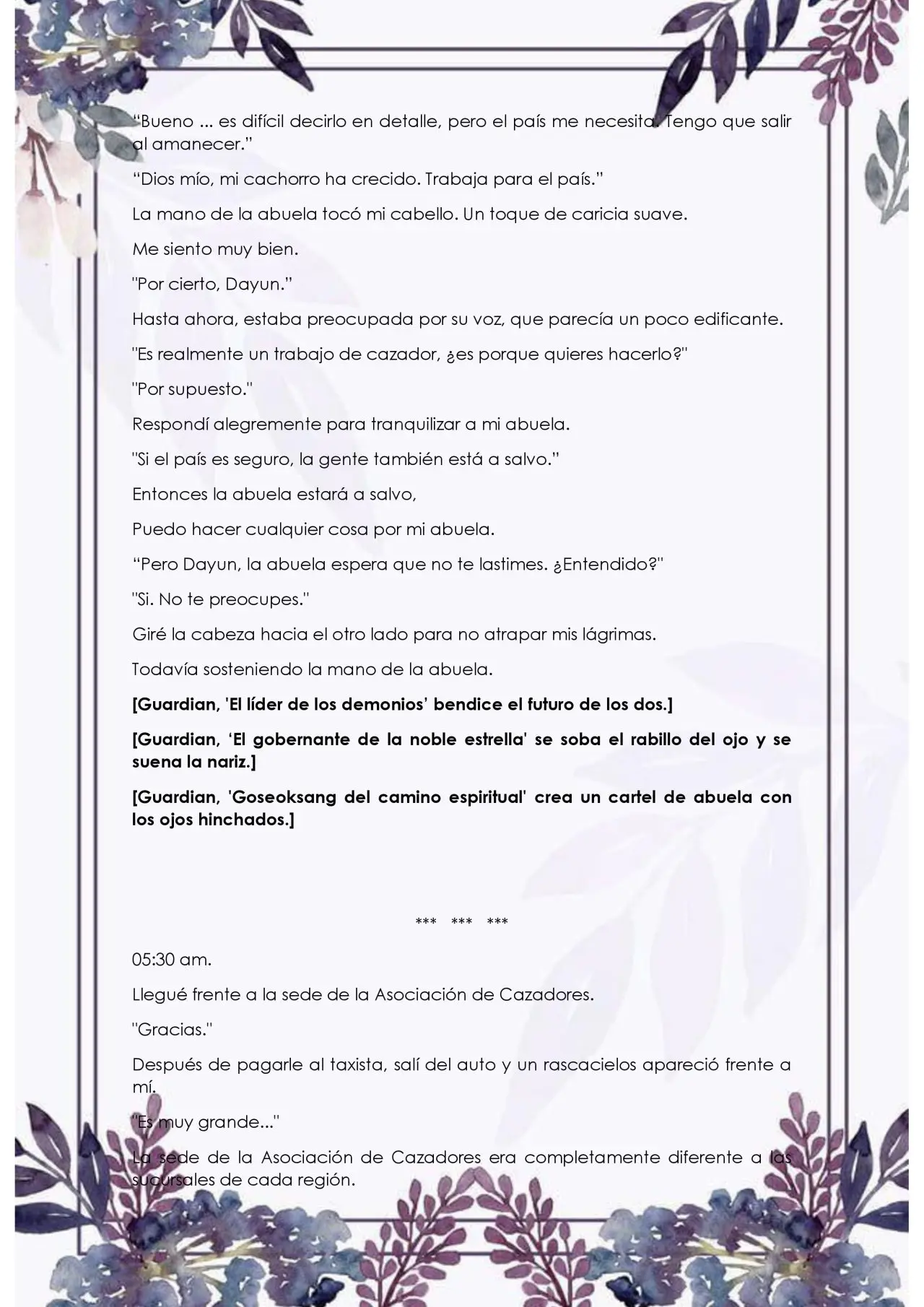 Con los guardianes me veo obligada a caminar por el sendero de las flores (2020) - Capítulo 26 - Página 5 - LectorTMOo