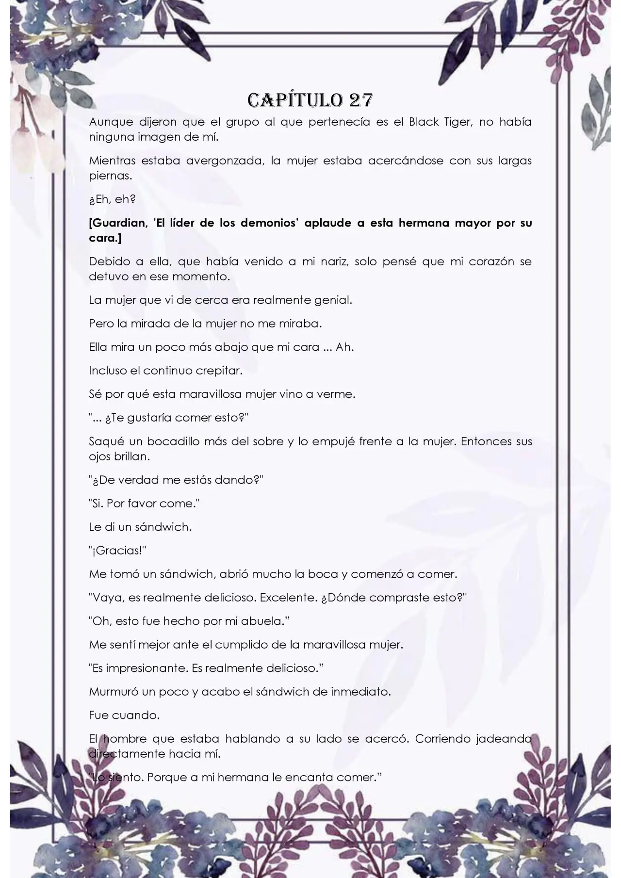 Con los guardianes me veo obligada a caminar por el sendero de las flores (2020) - Capítulo 27 - Página 1 - LectorTMOo