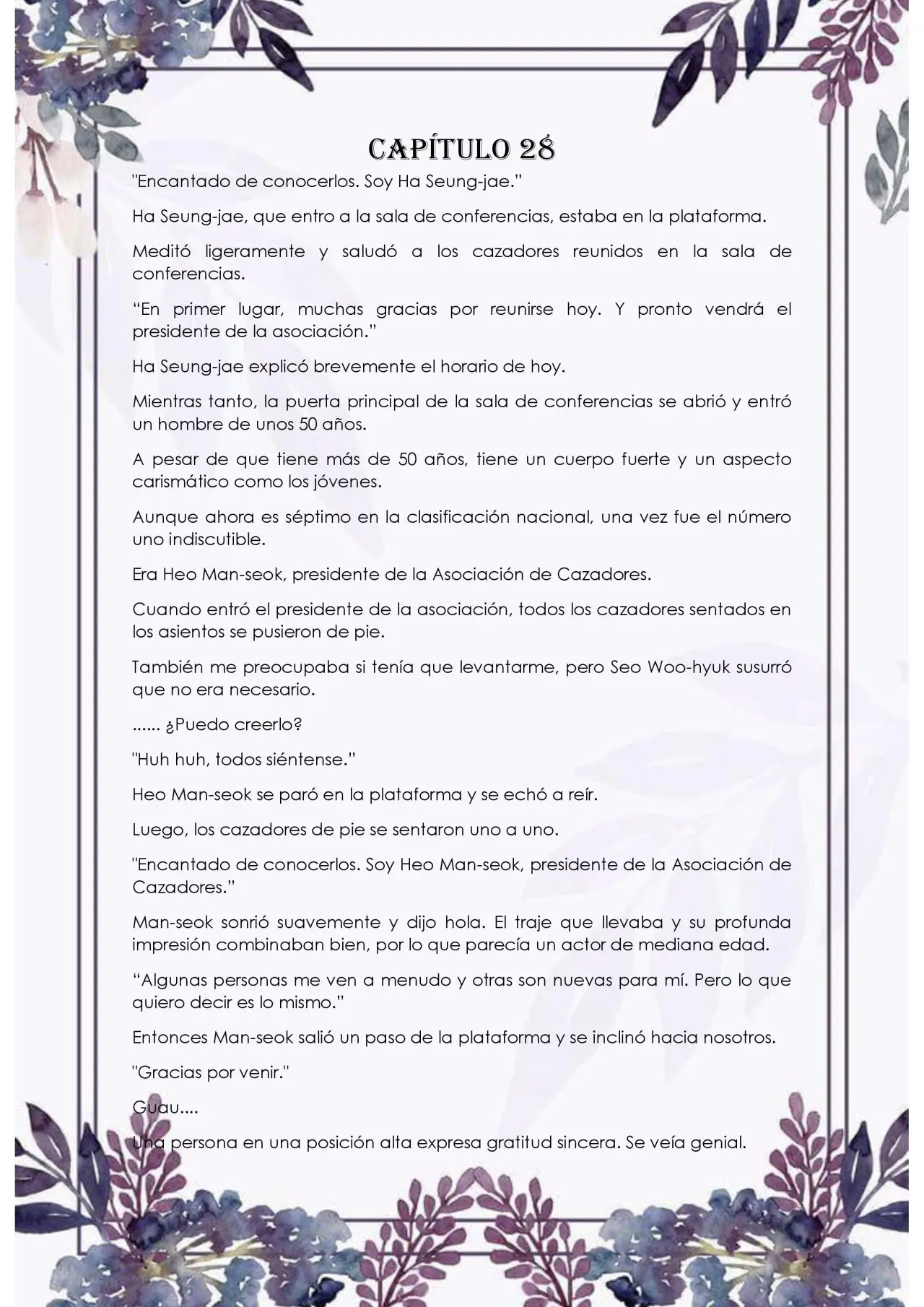 Con los guardianes me veo obligada a caminar por el sendero de las flores (2020) - Capítulo 28 - Página 1 - LectorTMOo