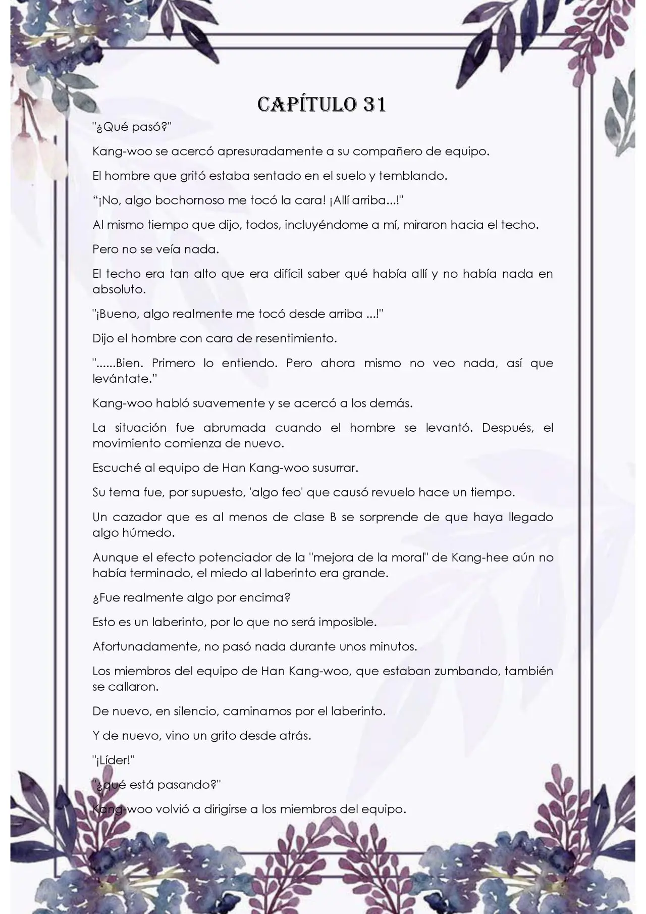 Con los guardianes me veo obligada a caminar por el sendero de las flores (2020) - Capítulo 31 - Página 1 - LectorTMOo