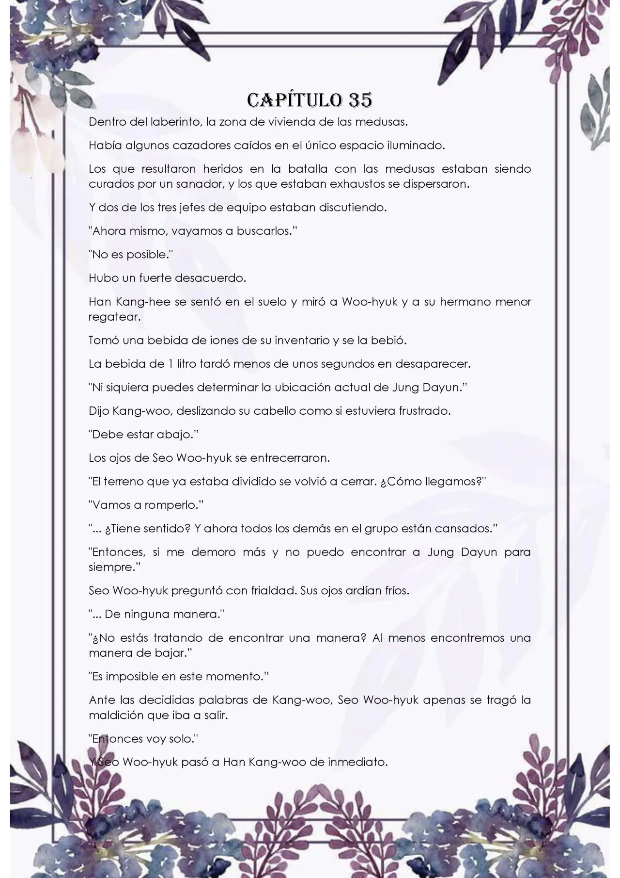 Con los guardianes me veo obligada a caminar por el sendero de las flores (2020) - Capítulo 35 - Página 1 - LectorTMOo