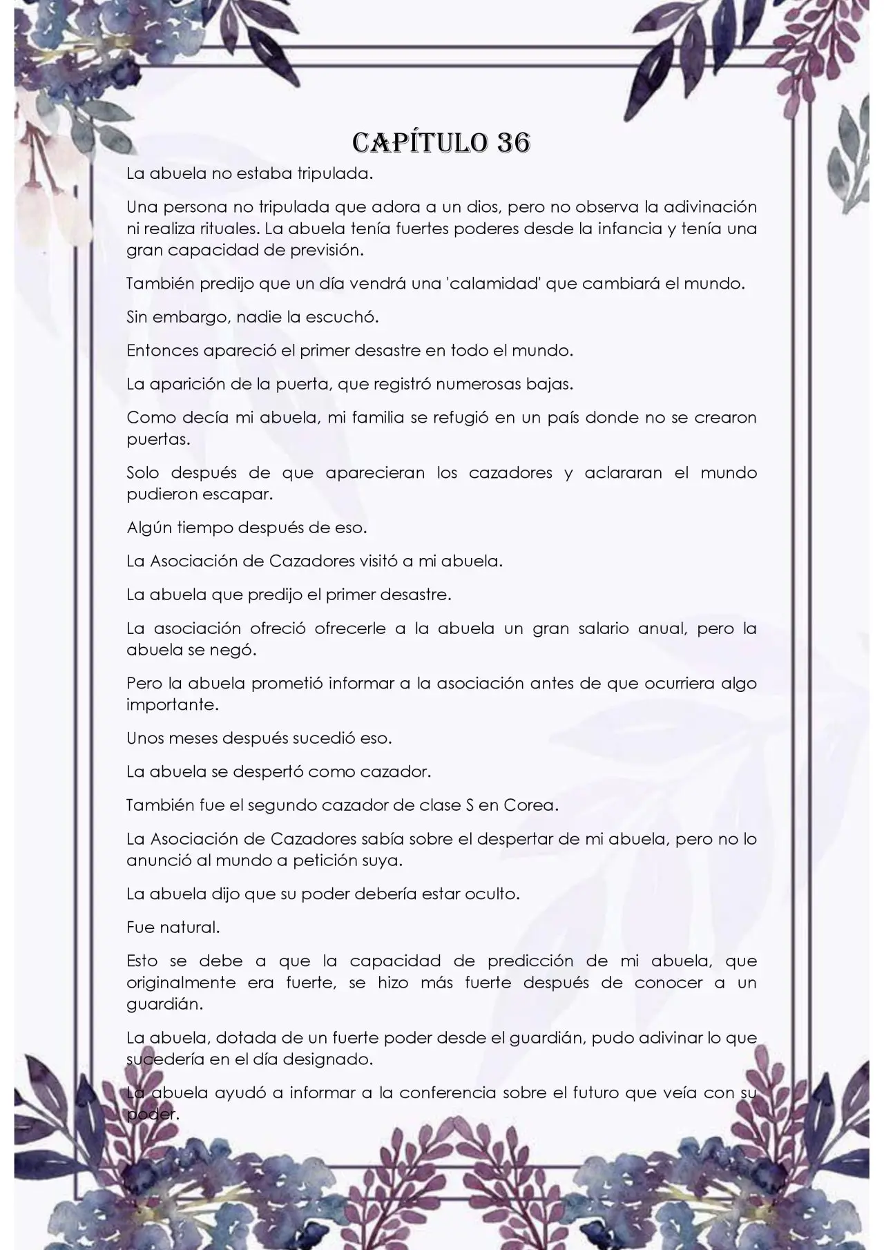 Con los guardianes me veo obligada a caminar por el sendero de las flores (2020) - Capítulo 36 - Página 1 - LectorTMOo