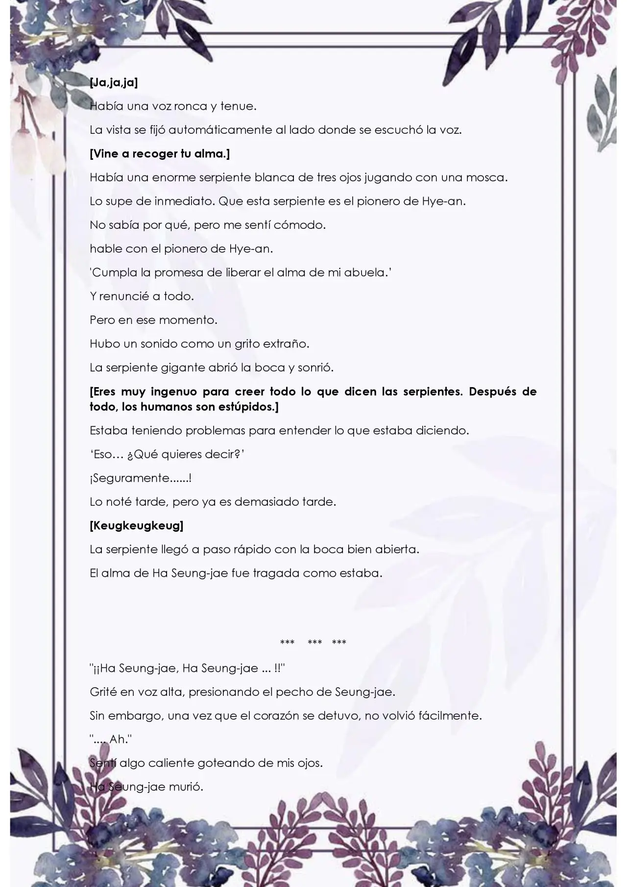 Con los guardianes me veo obligada a caminar por el sendero de las flores (2020) - Capítulo 36 - Página 3 - LectorTMOo