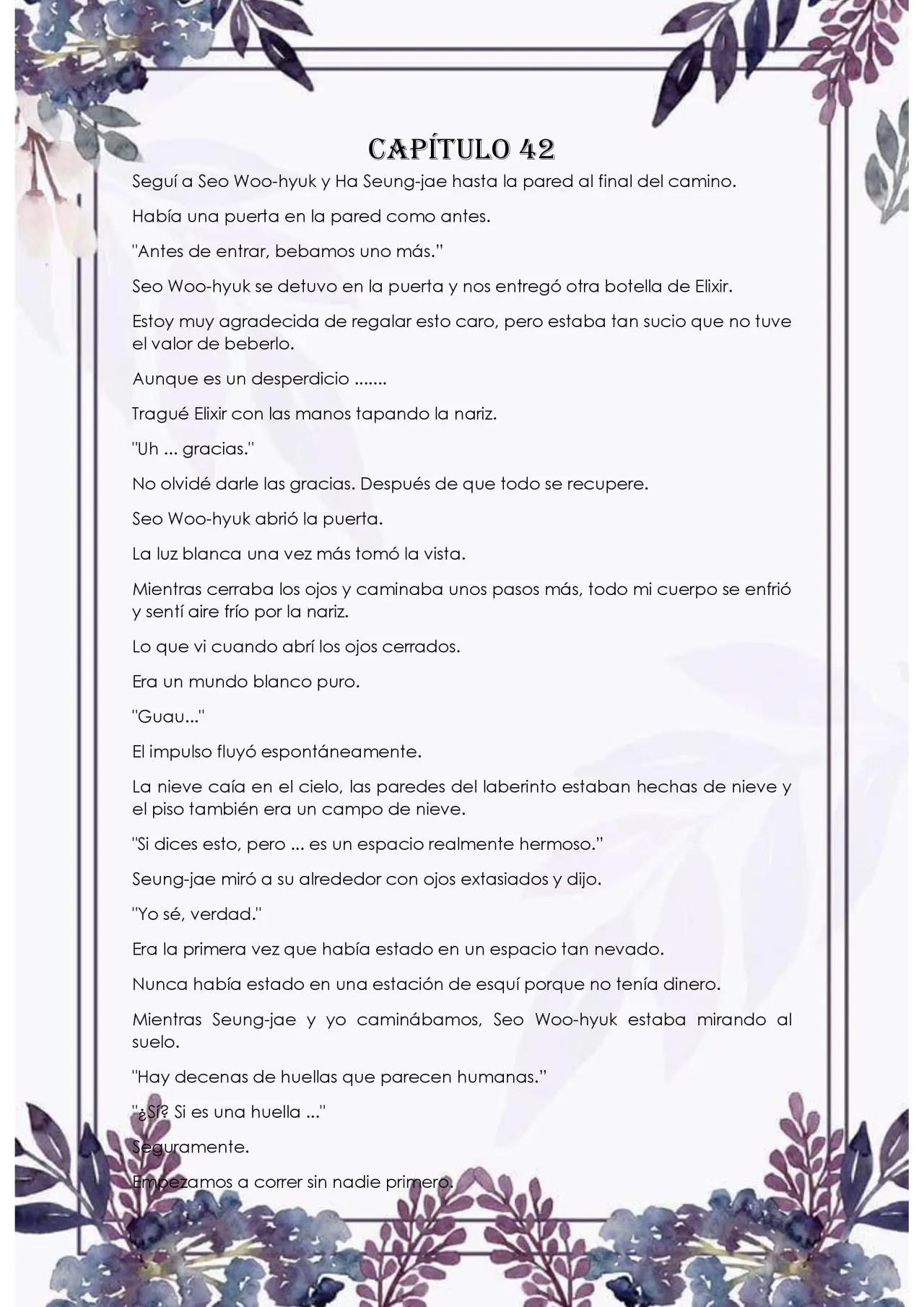 Con los guardianes me veo obligada a caminar por el sendero de las flores (2020) - Capítulo 42 - Página 1 - LectorTMOo
