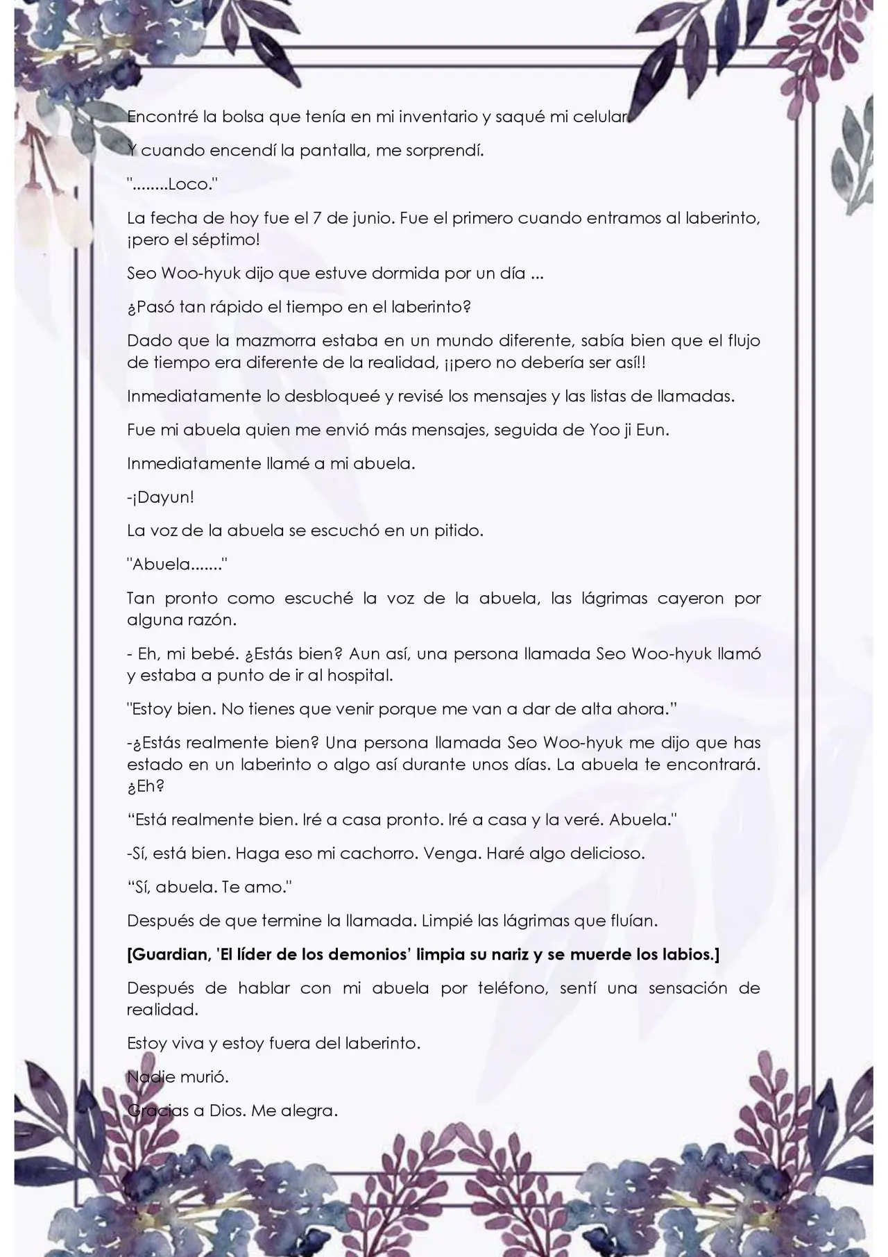 Con los guardianes me veo obligada a caminar por el sendero de las flores (2020) - Capítulo 45 - Página 6 - LectorTMOo