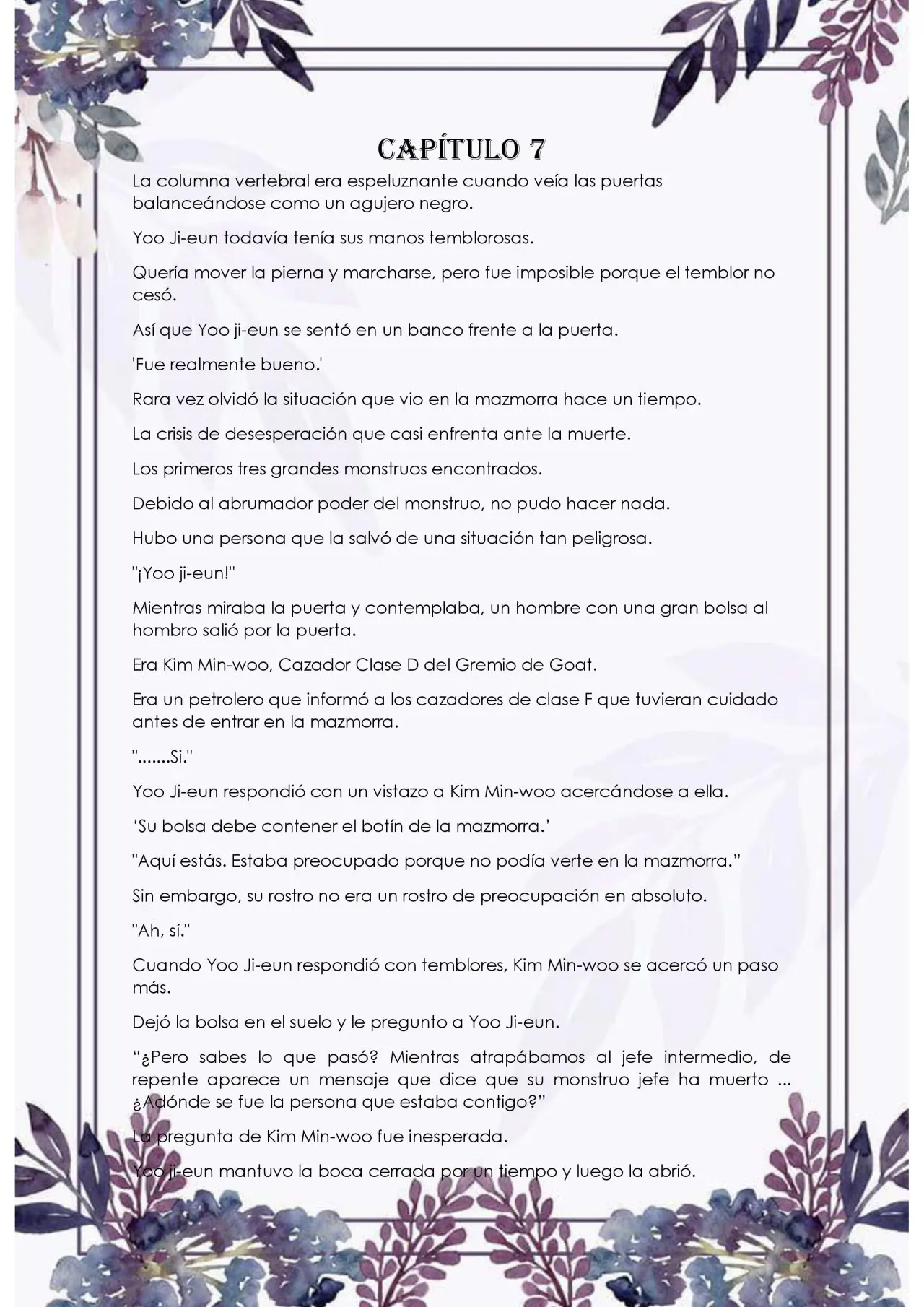 Con los guardianes me veo obligada a caminar por el sendero de las flores (2020) - Capítulo 7 - Página 1 - LectorTMOo