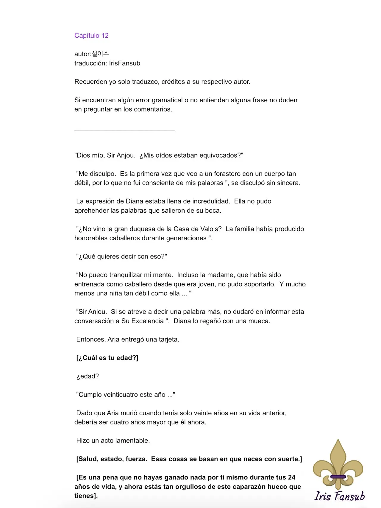 Convertirse en la familia del villano (Novela) - Capítulo 12 - Página 2 - LectorTMOo