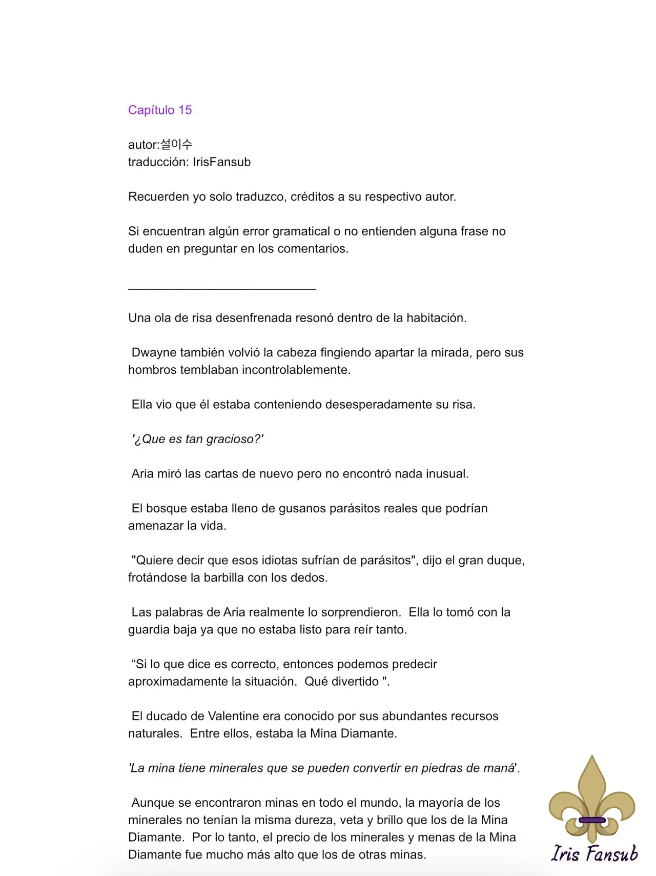 Convertirse en la familia del villano (Novela) - Capítulo 15 - Página 2 - LectorTMOo