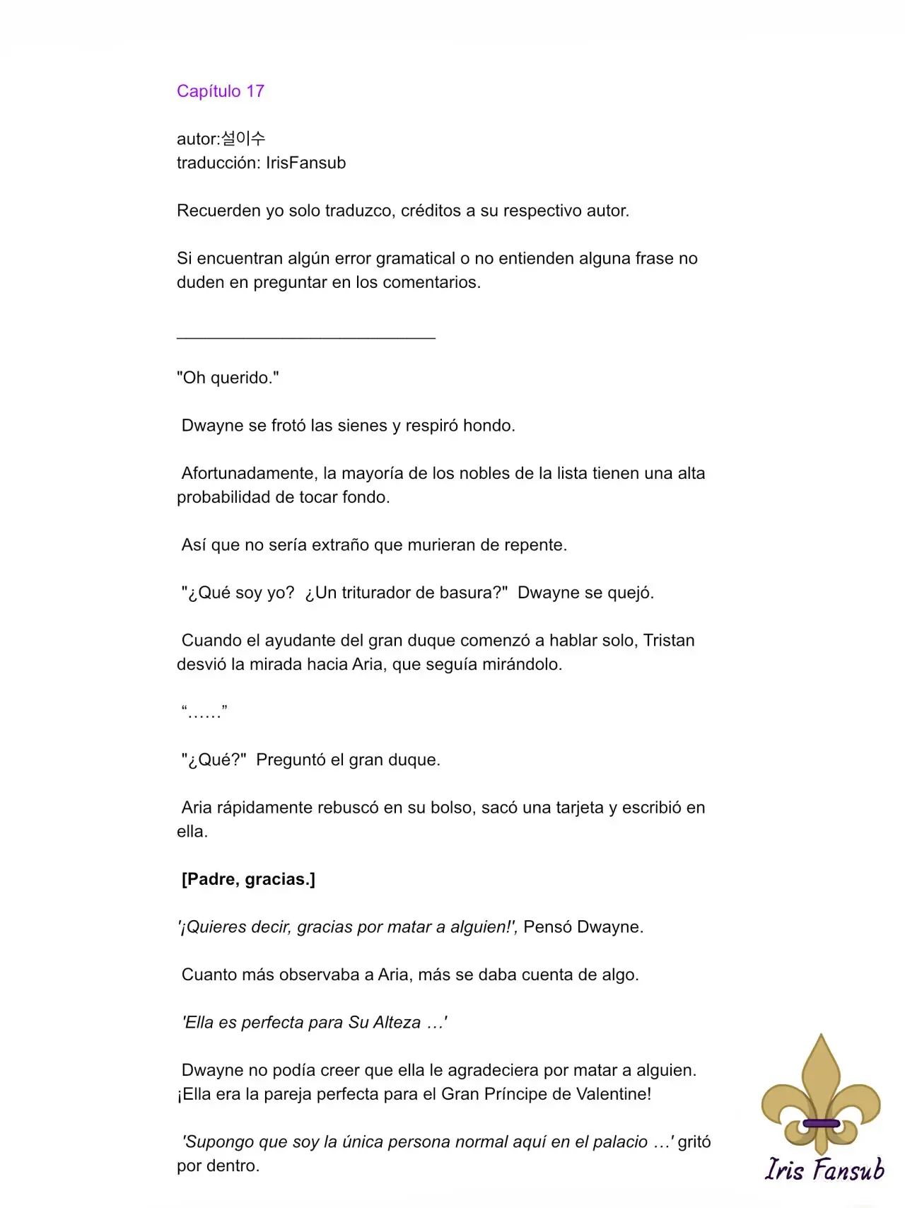 Convertirse en la familia del villano (Novela) - Capítulo 17 - Página 2 - LectorTMOo