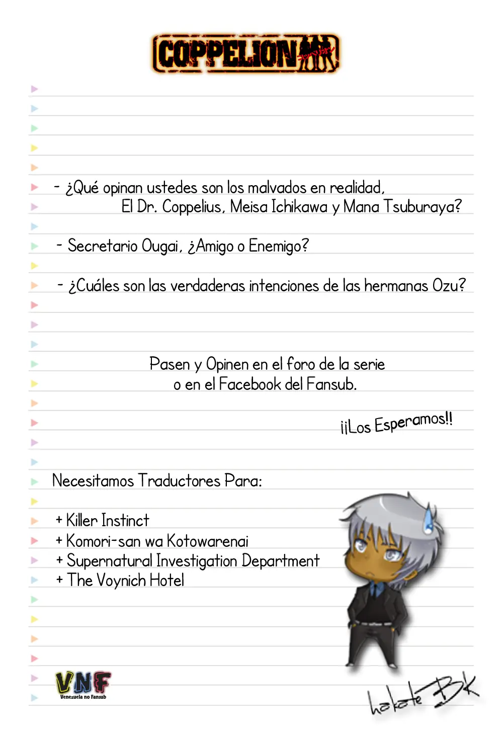 Coppelion (2006) - Capítulo 114 - Página 20 - LectorTMOo