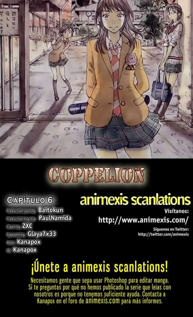 Coppelion (2006) - Capítulo 6 - Página 1 - LectorTMOo