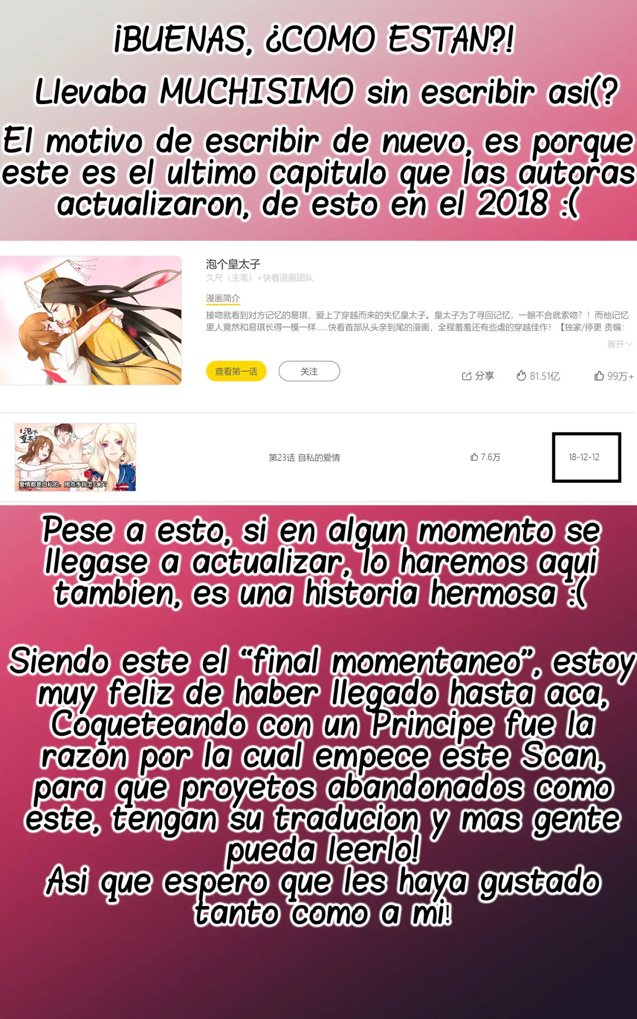 Coqueteando con un Príncipe (2018) - Capítulo 23 - Página 50 - LectorTMOo