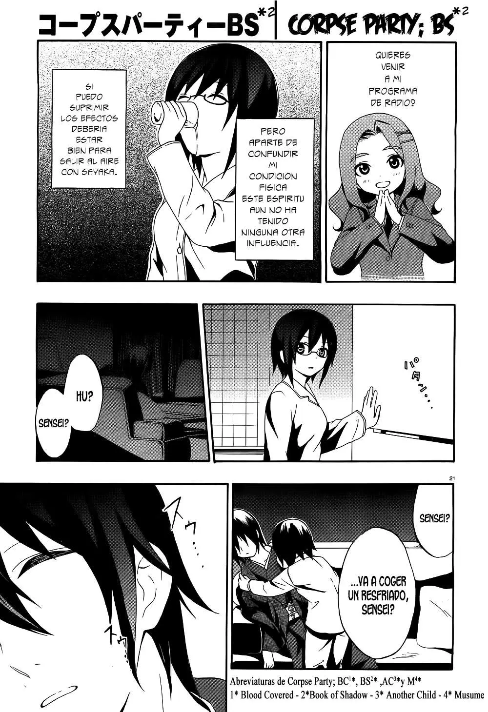 Corpse Party: Book of Shadows (2012) - Capítulo 1 - Página 22 - LectorTMOo