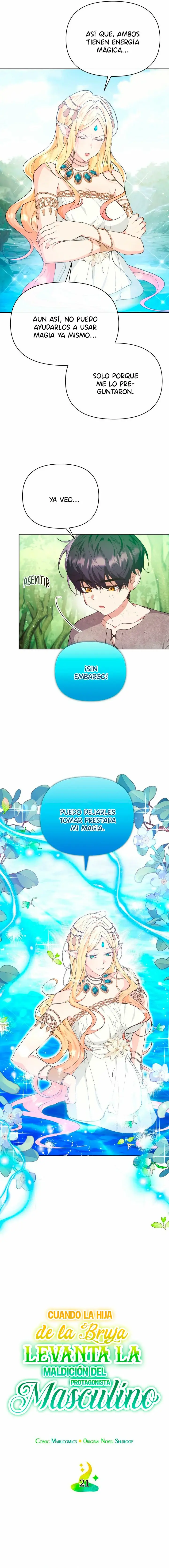 Cuando la hija de la bruja levanta la maldicion del protagonista masculino - Capítulo 21 - Página 9 - LectorTMOo