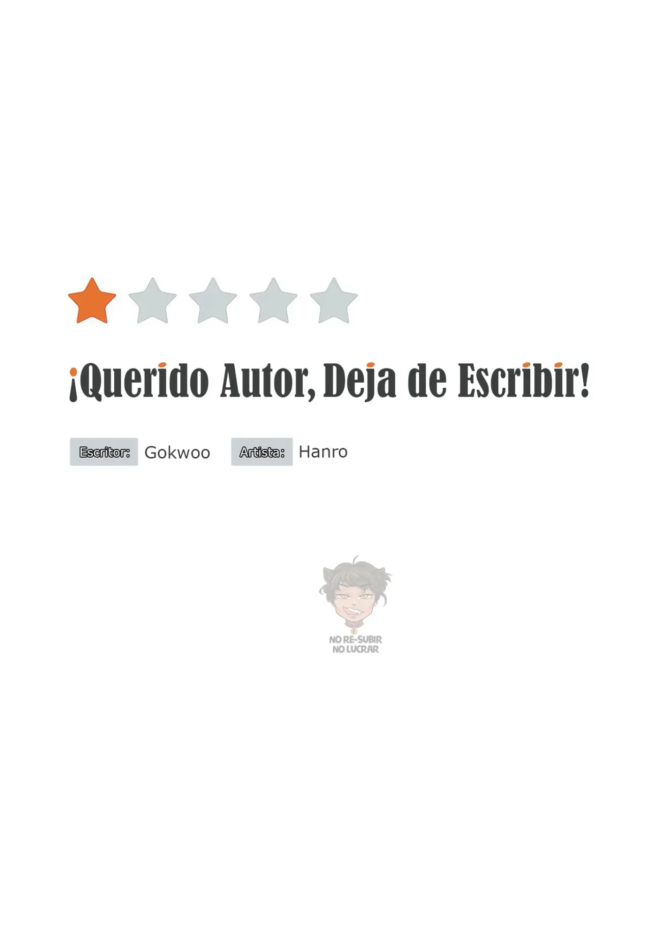 ¡Deja de escribir, querido autor! (2020) - Capítulo 37 - Página 10 - LectorTMOo