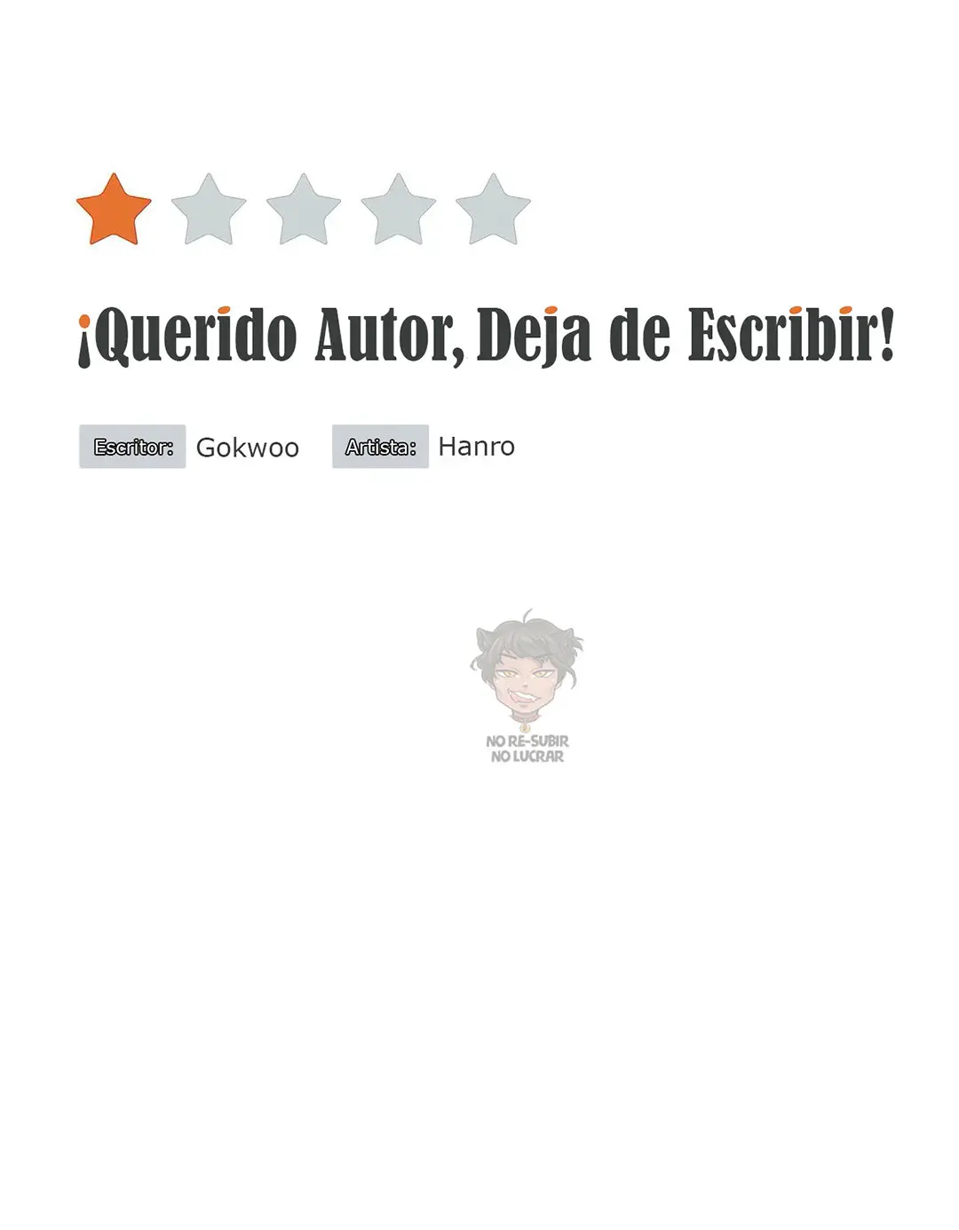 ¡Deja de escribir, querido autor! (2020) - Capítulo 41 - Página 10 - LectorTMOo