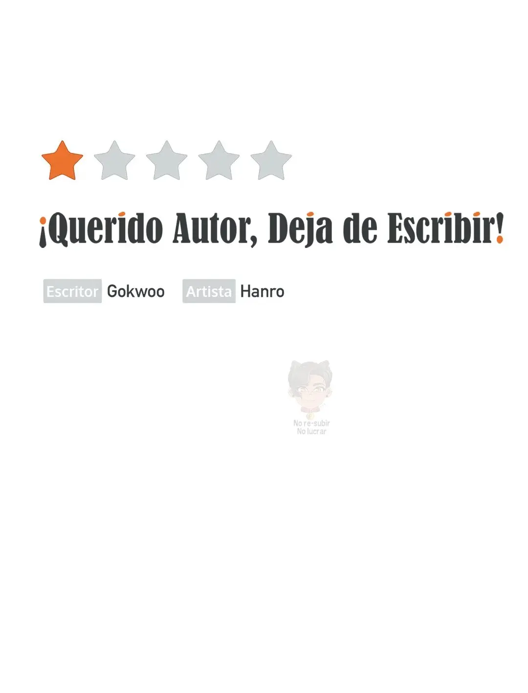 ¡Deja de escribir, querido autor! (2020) - Capítulo 43 - Página 5 - LectorTMOo