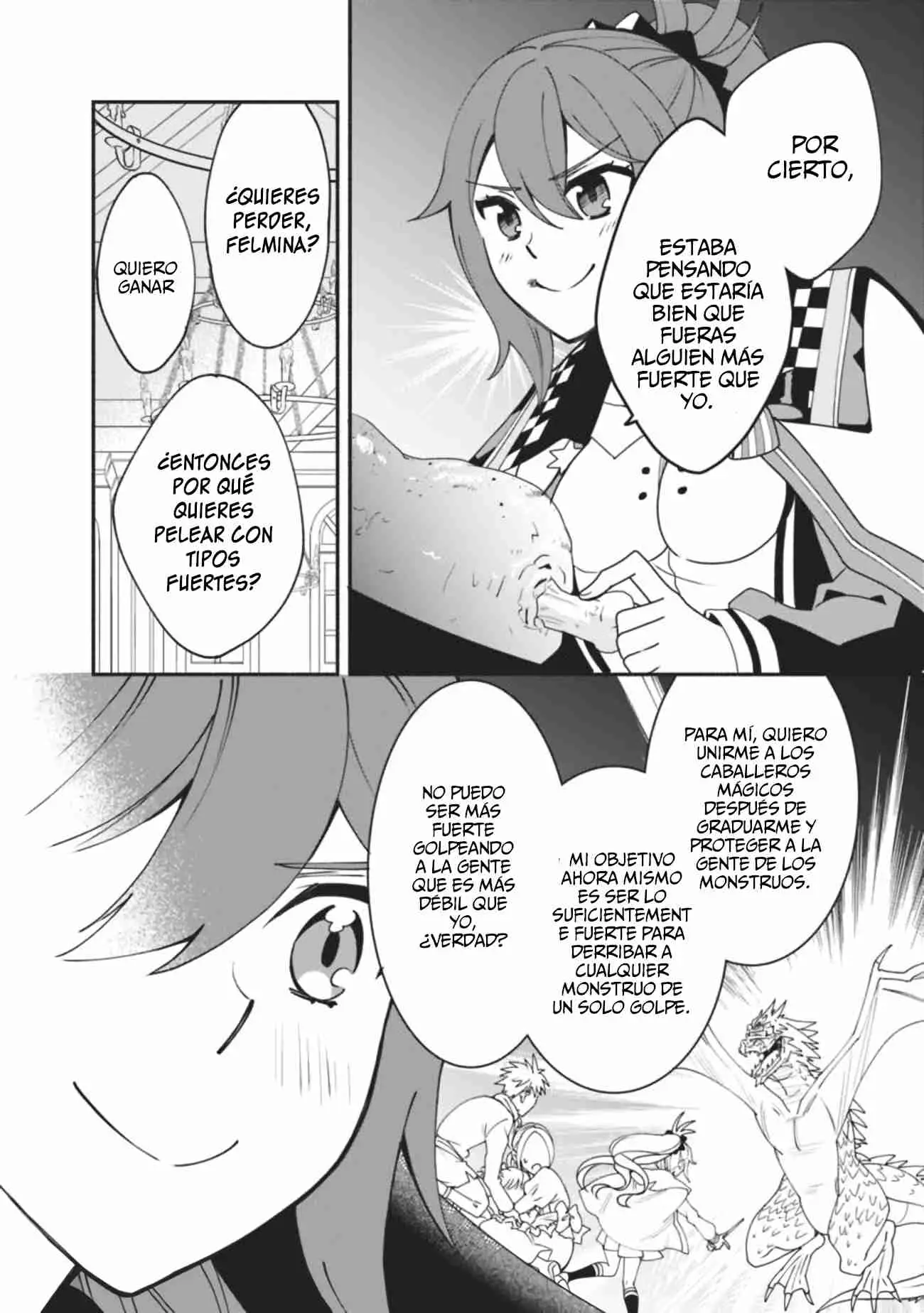 Doryoku Shisugita Sekai Saikyou no Butouka ha, Mahou Sekai wo Yoyuu de Ikinuku. (2018) - Capítulo 5 - Página 9 - LectorTMOo