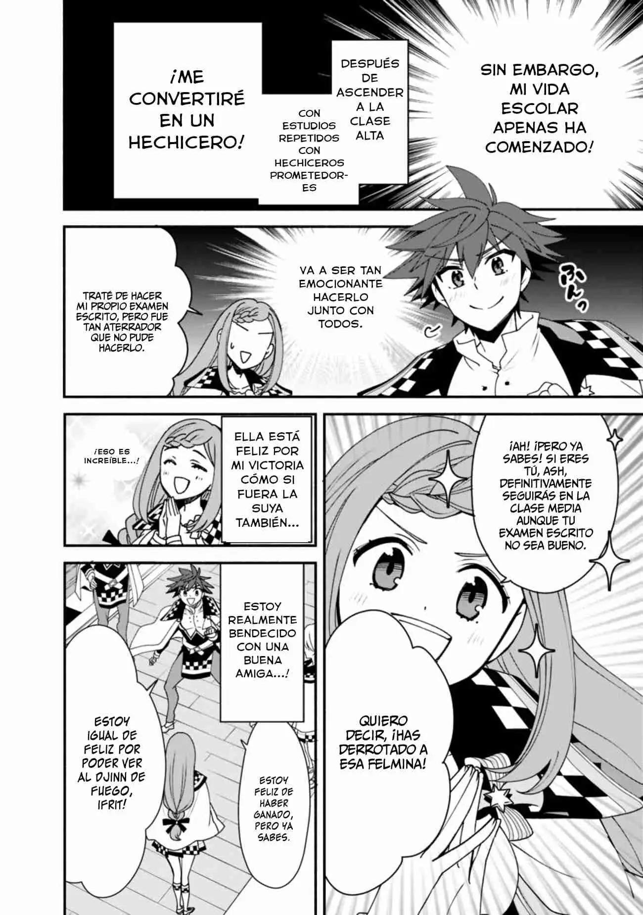 Doryoku Shisugita Sekai Saikyou no Butouka ha, Mahou Sekai wo Yoyuu de Ikinuku. (2018) - Capítulo 7 - Página 4 - LectorTMOo
